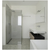 box banheiro de vidro temperado preço m2 Terras alphaville Rio Doce