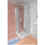 box banheiro de vidro temperado Condominio Retiro dos Lagos