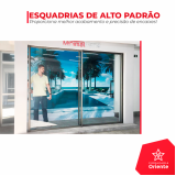 esquadrias de correr valor Condominio Boulevard Lagoa